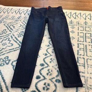 Spanx blue denim jeans/leggings
